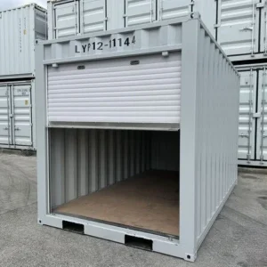 Container de Stockage 12 Pieds avec Poches pour Fourches